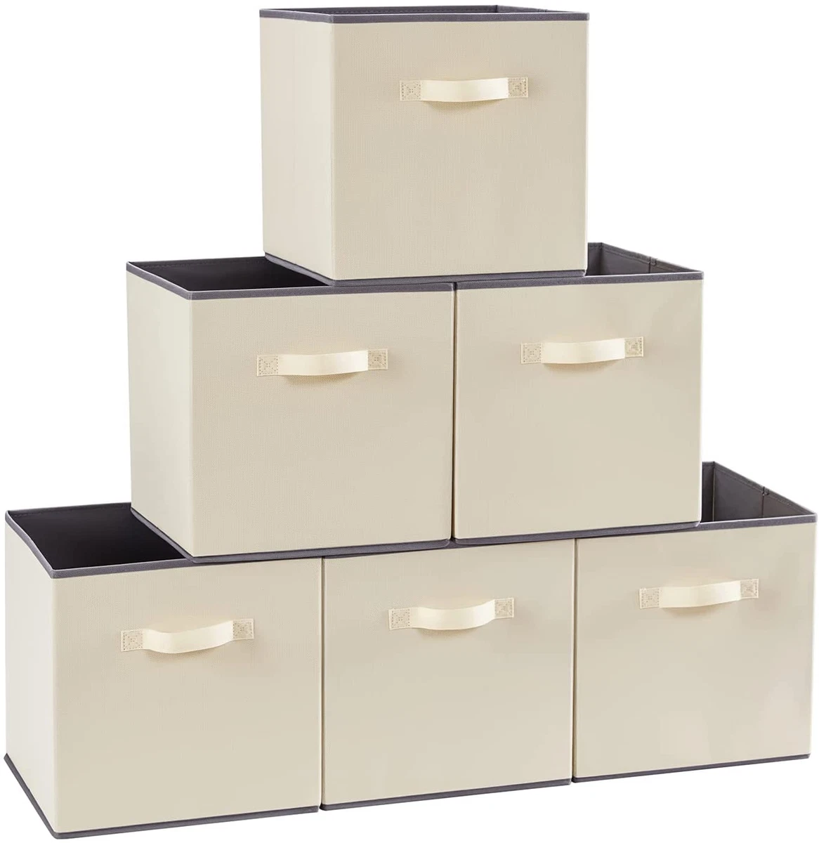 Lifewit Collapsible Storage Cubes 13 Inch Foldable Fabric Bins