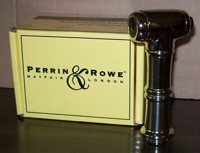 Perrin & Rowe (ROHL) 9.27776PN Faucet Side Sprayer in Polished Nickel Rinse Hand