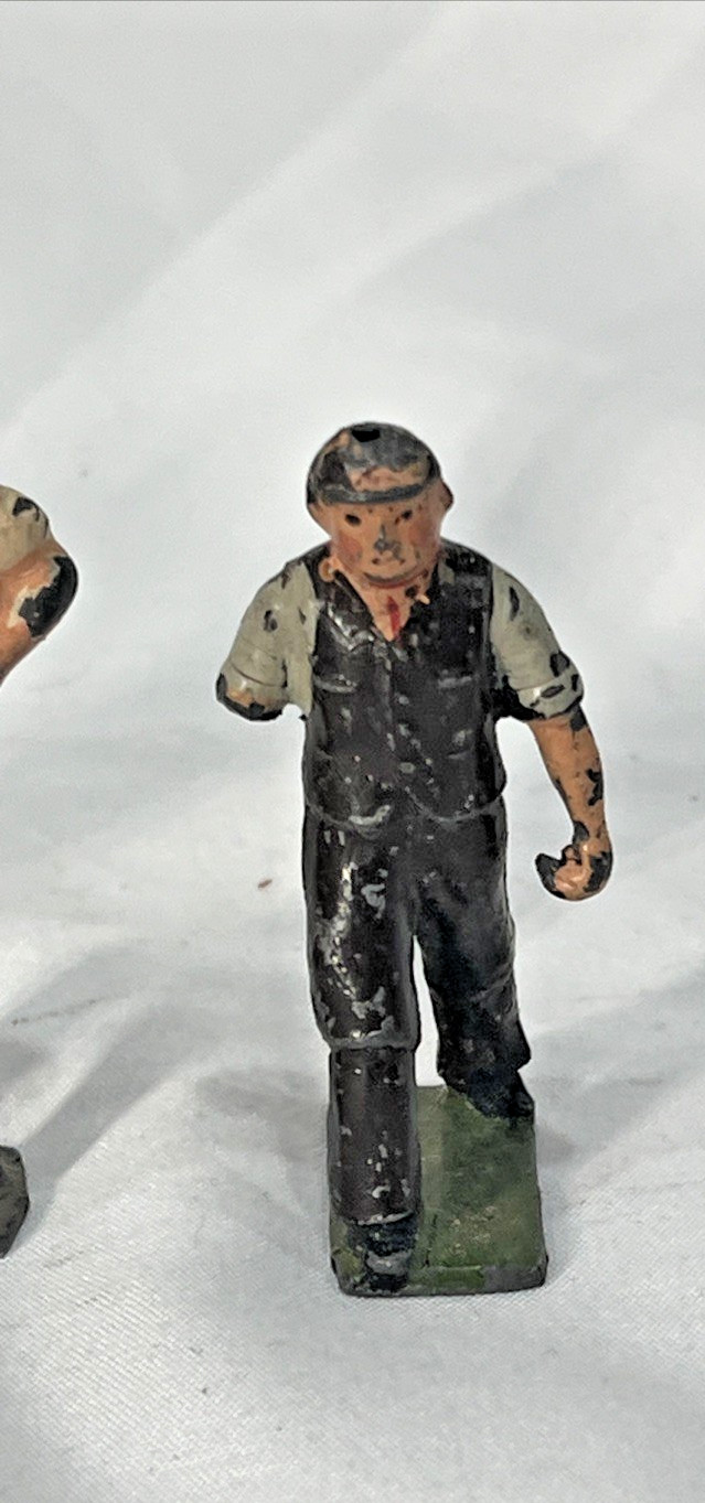 13 Piece Figures Vintage John Hill Co Lot Miller  Milkmaid Drover Hobo England