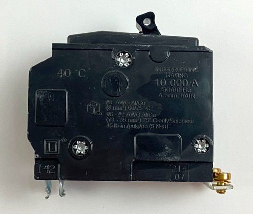 Square D Single-Pole Circuit Breaker 120/240 Volts DP-4705 - Picture 4 of 4