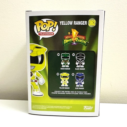 Yellow Ranger #362 Funko Pop Television Vinyl Figure Power Rangers (Boxed) - Picture 3 of 6