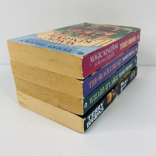 Terry Brooks Magic Kingdom of Landover Books x4 Paperback Fantasy Wizard Unicorn - Picture 17 of 18