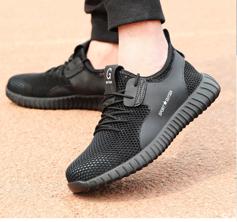 Heavy Duty Sneakers Work Shoes Breathable Anti-Slip Puncture Proof for Men | eBay