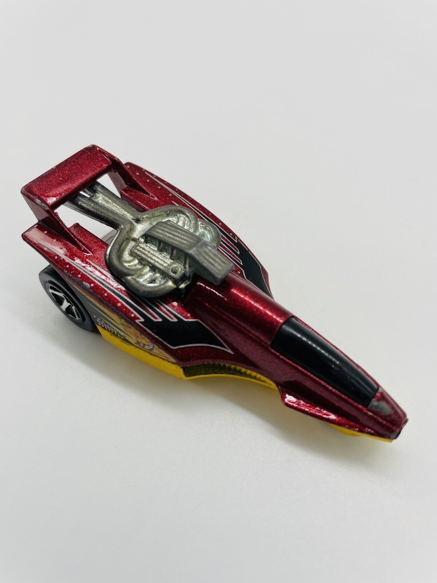 Vintage 1984 XT-3 Vehicle Maroon Yellow 823609 Hot Wheels
