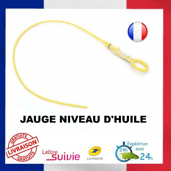 Jauge d'huile de rechange 7701060939 pour faire l'appoint de lubrifiant sur Nissan Micra
