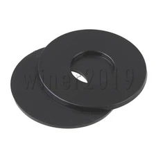 4 X Black Toggle Switch Name Plate Rhythm Treble Ring for Guitar