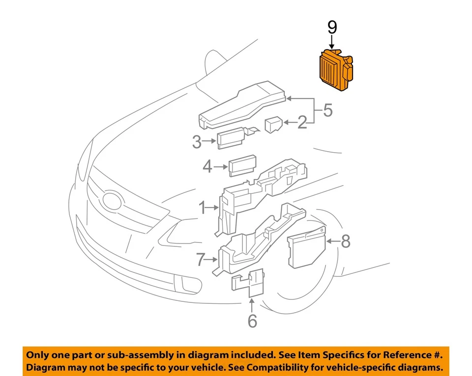 Used Transmission Control Module fits: 2011 Toyota Avalon Transmission transmiss - Image 3 of 4