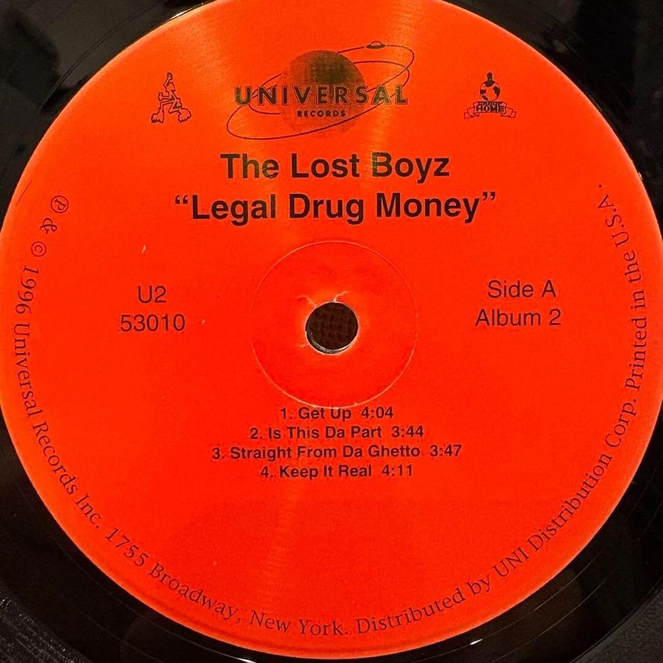 Lost Boyz Legal Drug Money 2LP Vinyl 1996 US Original Universal Records U2-53010 - Image 3 of 4
