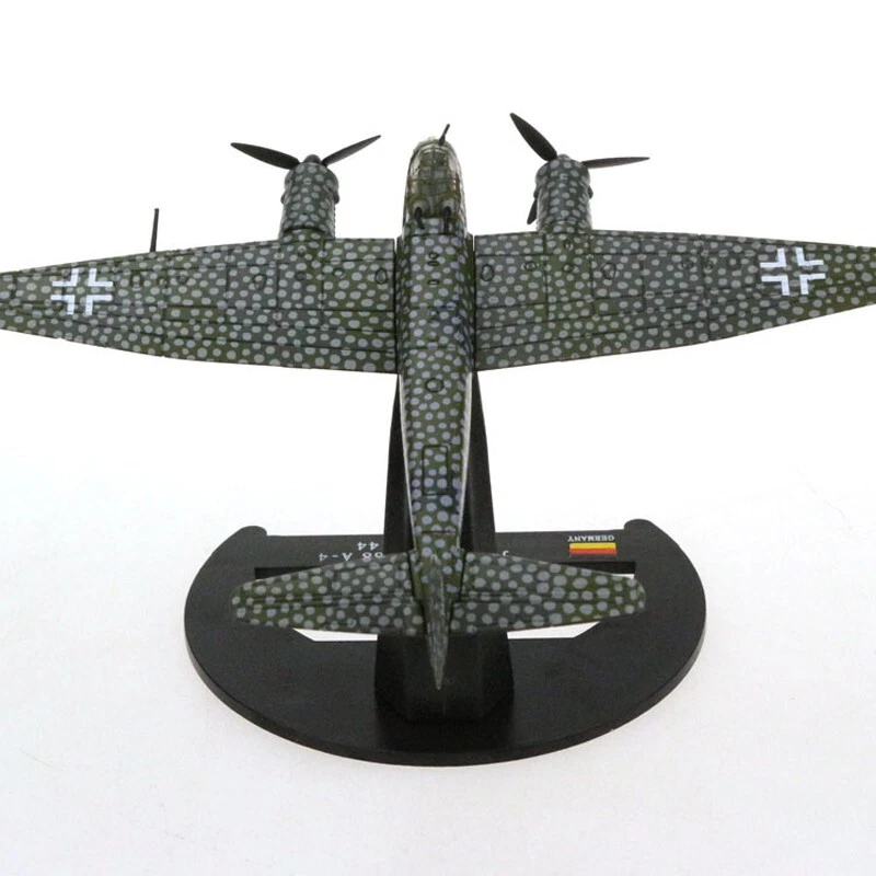 1:144 Scale Alloy Diecast Military Model Junkers Ju 88 Fighter Bomber Aircraft - Image 4 of 4