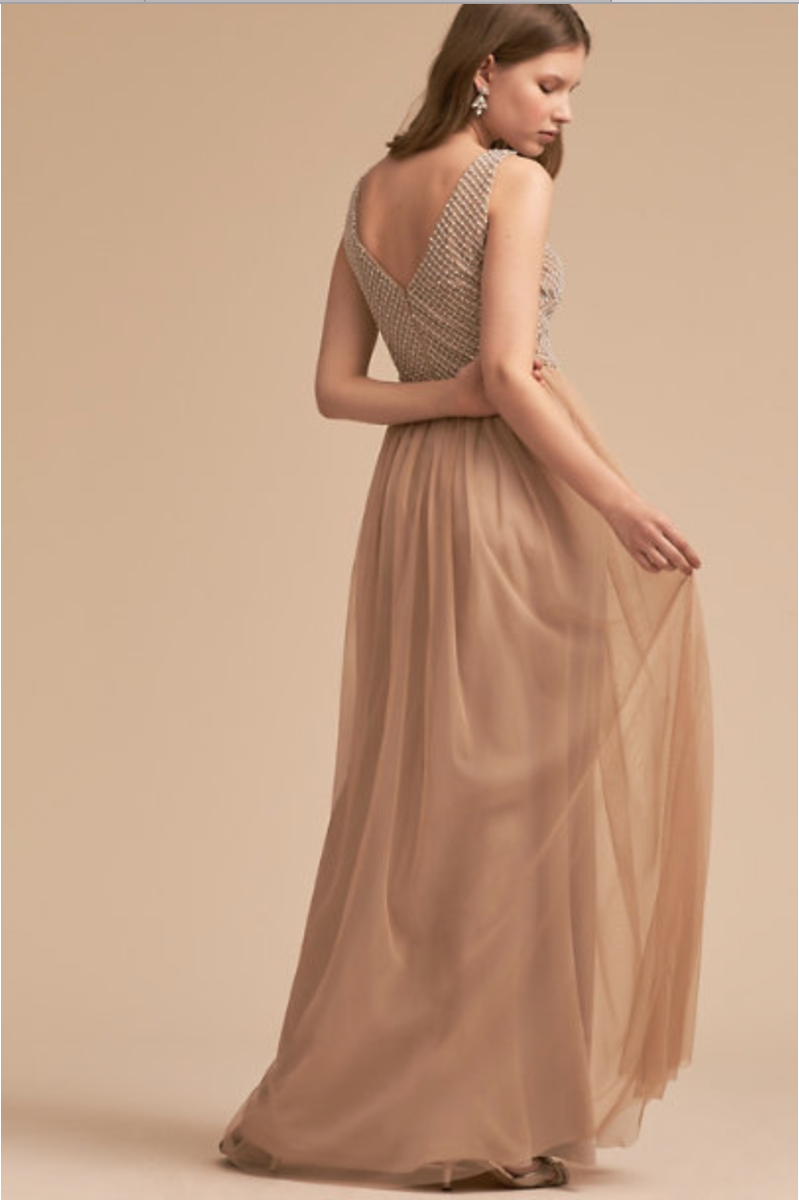NEW BHLDN Adrianna Papell Bryce Dress size 10 MSRP: $209 UK