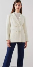 Lk Bennett Mariner Cream Jacket Size 6 