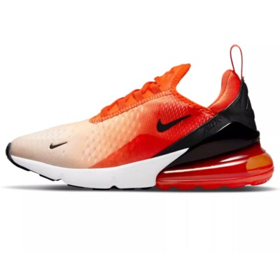  Nike Air Max 270 Sunset Orange/Guava Ice DQ8585-801 Women Shoe Sz 6.5 NO LID 