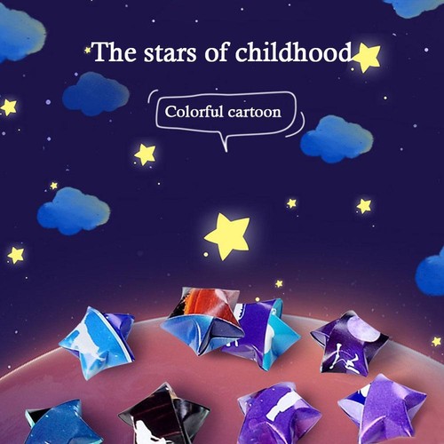 Mix-Color DIY Crafts Best Wishes Folding Star Paper Strips Scrapbooking Origami - Picture 8 of 19