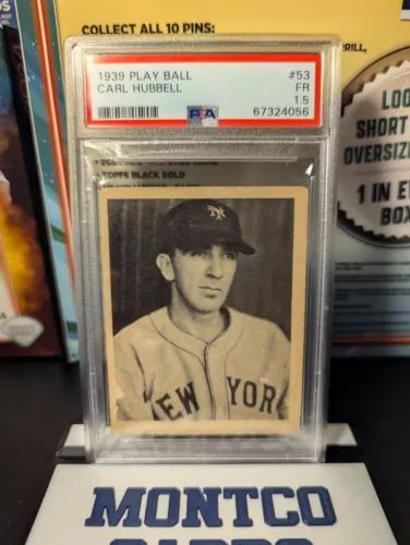 1939 Play Ball #53 Carl Hubbell PSA 1.5