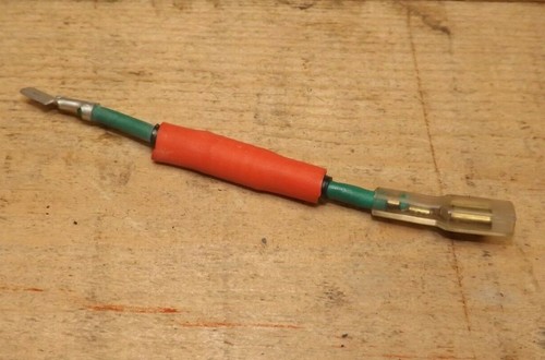 Lucas.Audio.Link.Spade connector.Choke assembly Male to Female.4 inches .NIB. - Picture 2 of 2