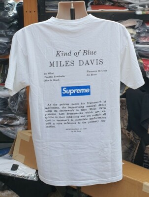 FW08 Supreme Miles Davis Kind of Blue tee T-shirt L large