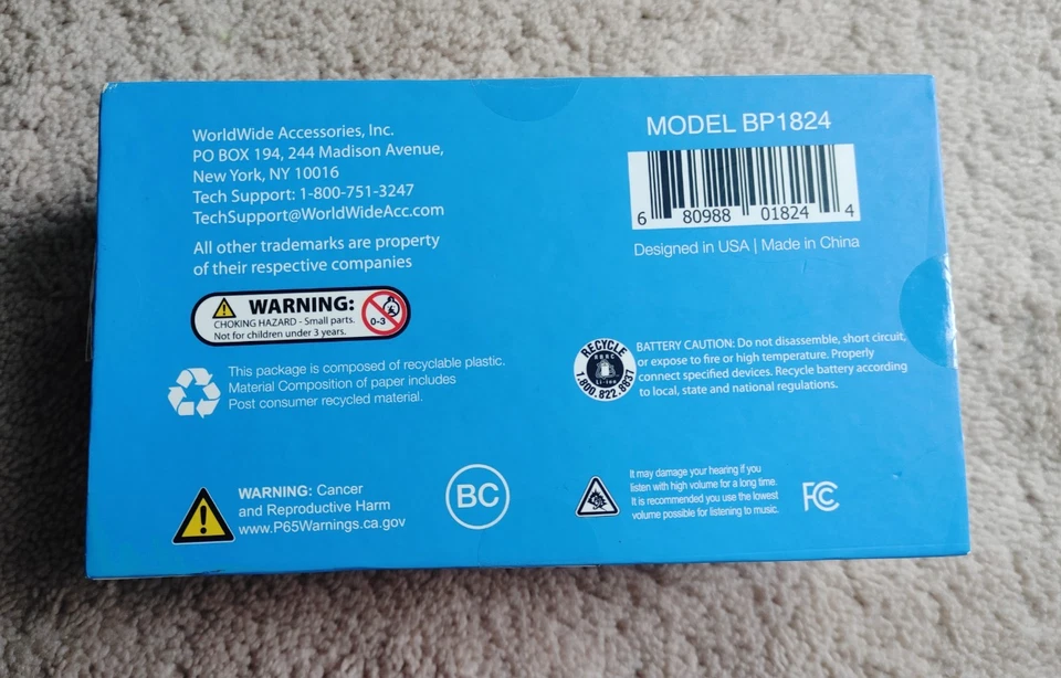 Blaupunkt Bone Condition Audio Polarized Sunglasses /Glasses - Music & Calls NIB - Image 2 of 4