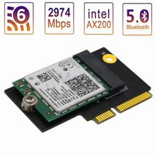 M.2 NGFF key E to Half-size Mini PCI-E Adapter for WiFi6 AX200,9260 card Y510P