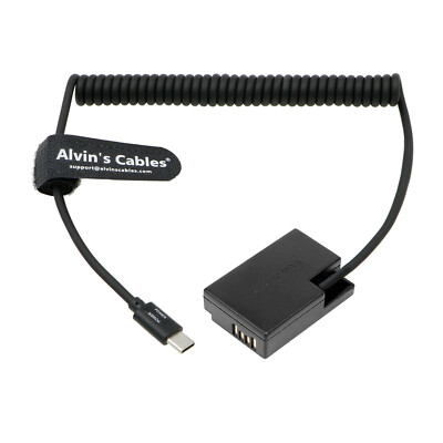PD USB C LP-E17 Dummy Battery for Canon EOS RP R50 R100 R10 R8 T7i X8i SL2 SYNC