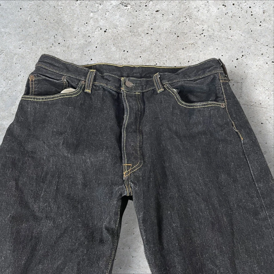 Levi’s 501 Jeans 36x34 (Fits 34x32) Skater Comfort Denim Button Fly 237 - Image 3 of 4