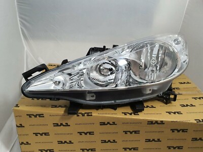 Phare Avant Gauche électrique Pour Peugeot 207 SW CC (2006-2013) - TYC 20-1060-05-2 - Neuf
