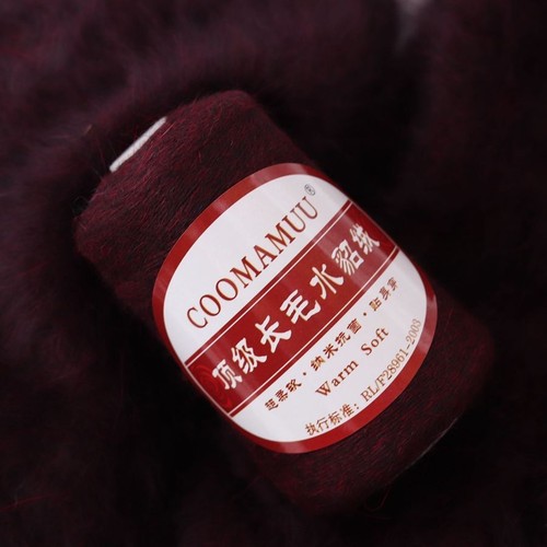 Soft Plush Mink Blended Yarn Cashmere Eco-Friendly Scarf Sweater Crochet Thread - Picture 2 of 68