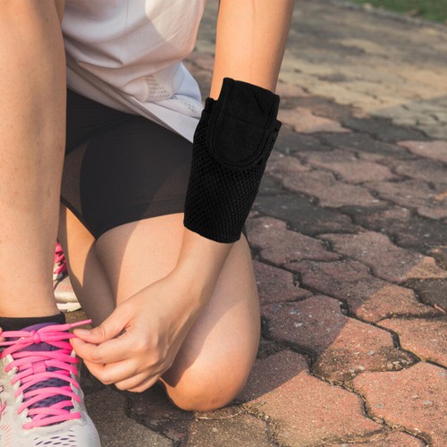 Elastyczna torba na ramię do biegania Fitness Man Pokrowiec na siłownię na klucze i telefon - Zdjęcie 8 z 12