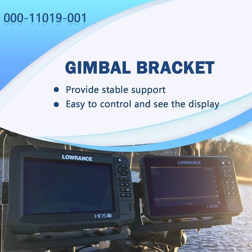 000-11019-001 Gimbal Bracket for Lowrance HDS-7 Gen2/Gen3 Touch,HOOK-7,Elite-7 - Picture 2 of 12