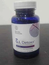 Biocidin Botanicals G.I. Detox+ 60 capsules Expiration 02/2027