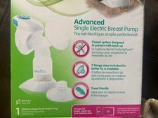 NEW EVENFLO Advanced Single Electric Breast Pump Compact Lightweight- Open Box