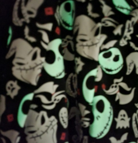 Nightmare Before Christmas Mens Suit Jacket L/XL Glows & Light Up Bow Tie Jack - Picture 9 of 15