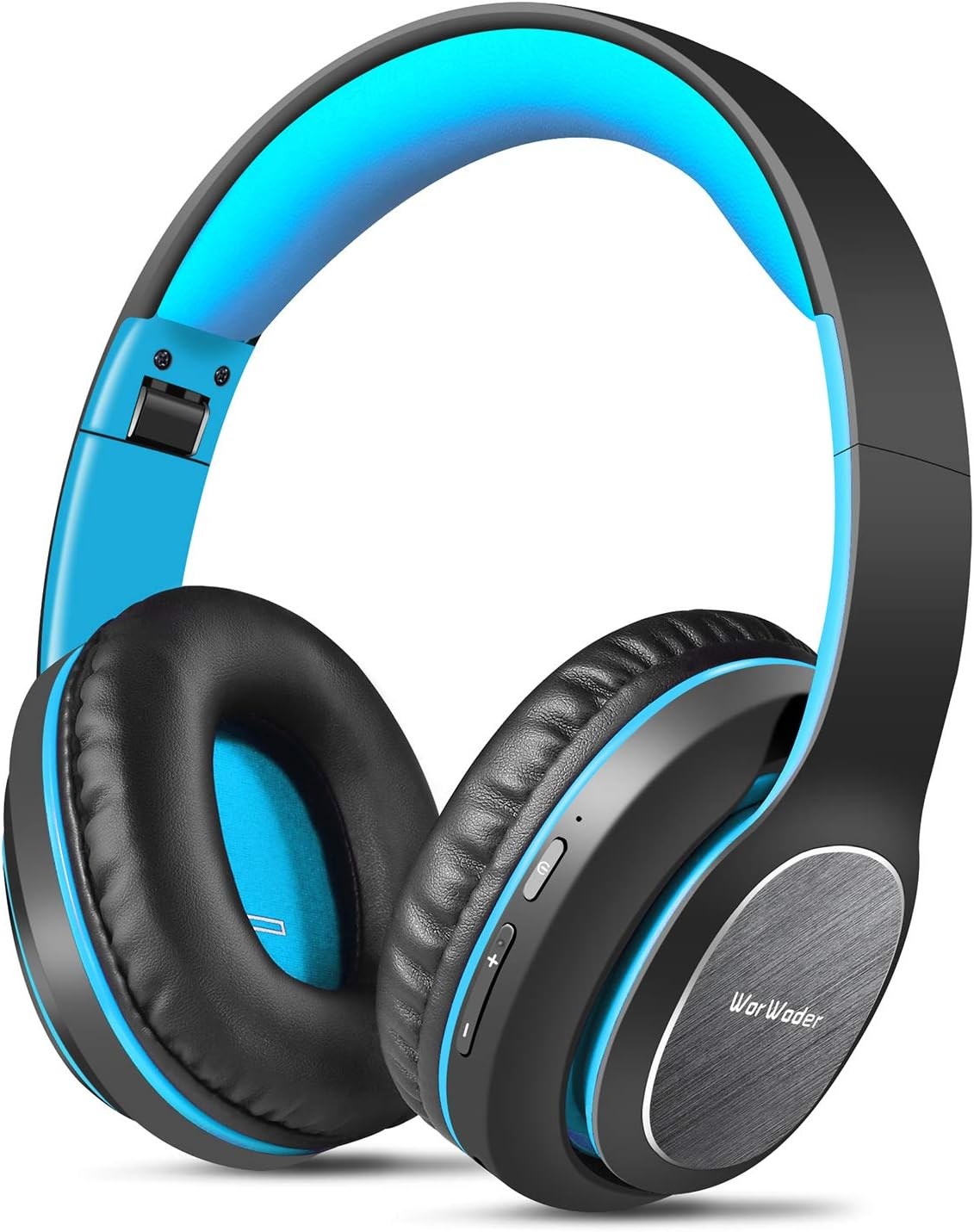 Bluetooth Headphones over Ear, 80 Hours Playtime Wireless Headphones with Microp
