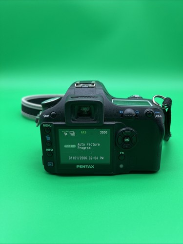 Pentax K110 6.1MP Digital SLR Camera Body W/18-55mm F3.5-5.6 SMC Lens - Picture 3 of 16