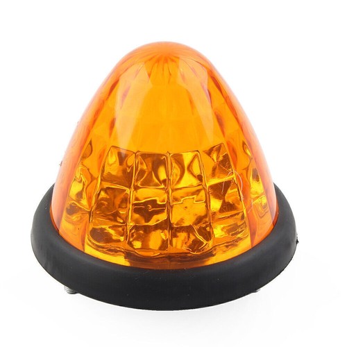 Yellow LED Side Marker Light Indicator Turn Signal For Truck Trailer Tractor etc - Picture 2 of 7