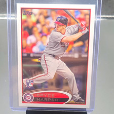 Topps 2012 Bryce Harper Rookie #661 Washington Nationals MLB Baseball Card. rookie card picture
