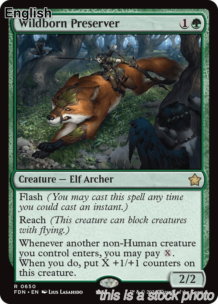 Wildborn Preserver [FDN - 650MagicNMRareEN