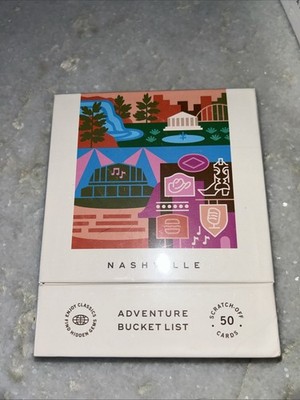 Nashville Adventure Bucket List: 50 Scratch-Off Cards for Outdoor Activities,...