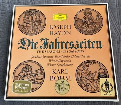 Joseph Haydn (3) Lp-Die Jahreszeiten/Bohm/The Seasons/DGG 139 254-6/Mint-/NM!