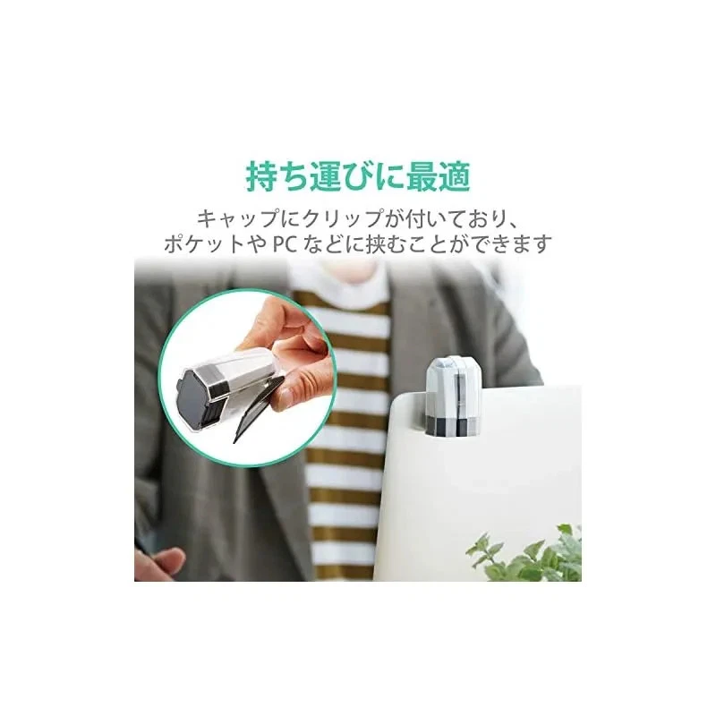 ELECOM CapClip Pro Bluetooth Mouse with Presentation Mode for iOS iPad White New - Image 3 of 4