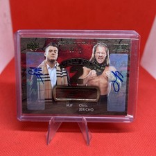 2021 AEW Spectrum Table for 2 Relic /12 MJF Chris Jericho #T2-13 Rookie Auto RC