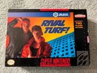 Rival Turf! - Nintendo SNES - CIB - Very Good With Reg Card And Poster!