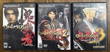 Onimusha 1 2 3 PS2 Lot / Sony PlayStation 2 Games Complete CIB with Manuals
