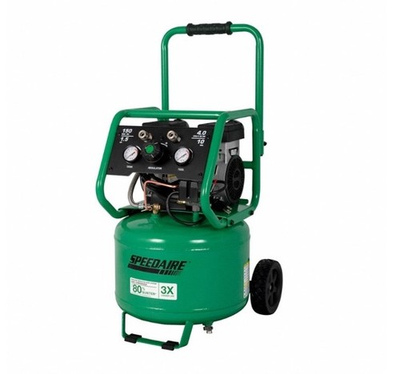 #ad Speedaire 787U79 Portable Electric Quiet Oil Free Air Compressor 10 Gal 1.5 Hp $349.99