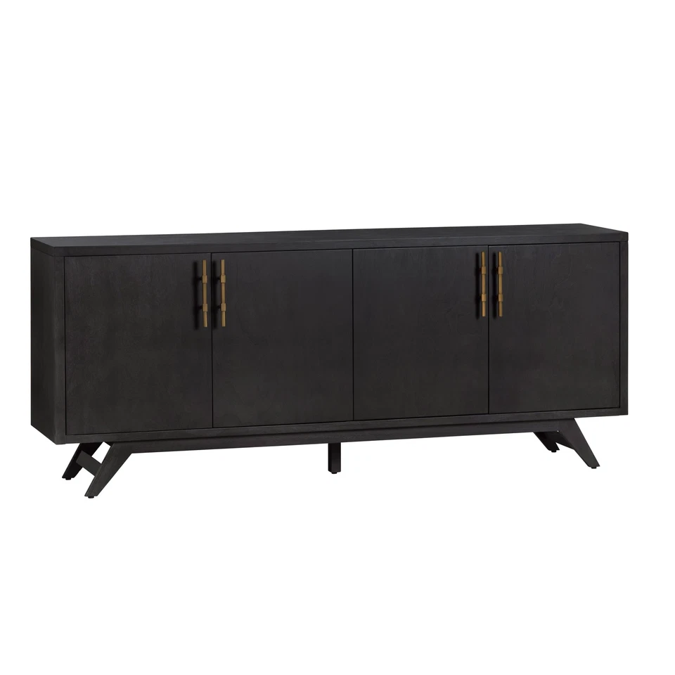 Ashford Four-door Sideboard | 80x15.5x32.5 (in) - Image 2 of 4