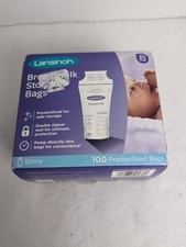 Lansinoh Breastmilk Storage Bags, 100 Count