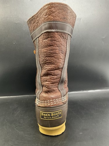 L.L. Bean Todd Snyder X Duck Stiefel Braun Leder & Gummi Herren Größe 9 M - Bild 20 von 24