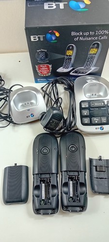 Boxed BT4600 Twin Big Button Digital Cordless Phone Advanced Call Blocking - Zdjęcie 6 z 12