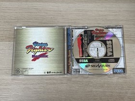 SS Sega Saturn Soft with obi Virtua Fighter Remix [Management 24543] [B]