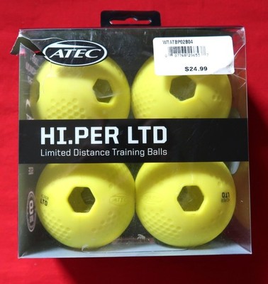 NEW Atec Baseball Hi.Per LTD Limited Distance Training Balls
