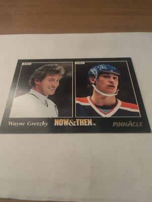 Wayne Gretzky 1994 Score Pinnacle Now & Then